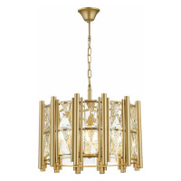 ST LUCE SL1623.203.06 Люстра подвесная ST-Luce шампань/шампань, прозрачный E14 6*40W