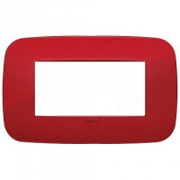 19684.85 - Vimar Накладка ROUND на 4 модуля красная