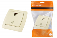 Кнопка звонковая с подсветкой 6А сл. кость "Онега" TDM Electric, SQ1805-0037 Кнопка звонковая с подсветкой 6А сл. кость "Онега" TDM Electric, SQ1805-0037