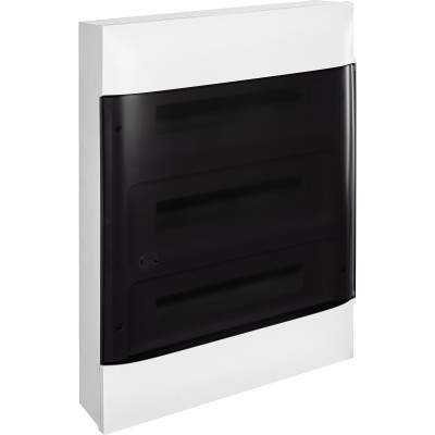 Legrand Practibox S Пластиковый щиток Навесной 3X18 Дымчатая дверь, 137618