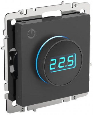 BRITE Термостат электронный с инд. ТС10-1-БрГ граф. IEK, BR-RT11-K53