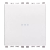 Vimar Кнопка 1P осевая NO 10A 2м, белая, 20108.2.B