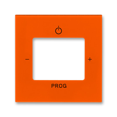 3299H-A40200 66 - Накладка ABB Levit для механизмов FM радио / Busch-iNet радио / Bluetooth радио оранжевый