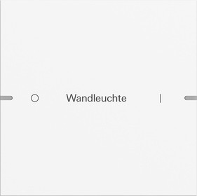 5031927 Gira Клавиша одинарная  для сенс.  выкл.Gira 4 KNX, ГРАВИРОВКА