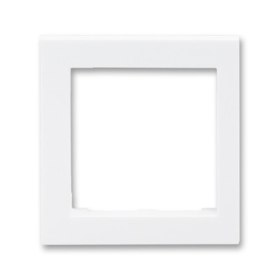 3901H-A00255 03 - Накладка на рамку ABB Levit 55х55 внешняя белый - 2CHH010255A4003