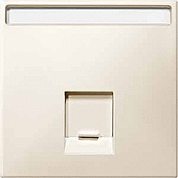 SD Накладка для комп./тлф. розетки 1хRJ45 UTP/FTP, беж. SD Накладка для комп./тлф. розетки 1хRJ45 UTP/FTP, беж.