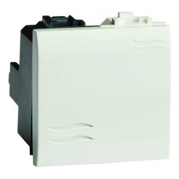 ДКС Выключатель типа кнопка, слоновая кость, 2мод., 75022S