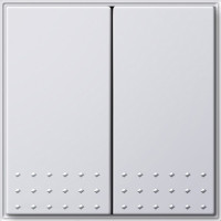 012866 Gira Кнопочный 2-клавю переключатель 2- местн