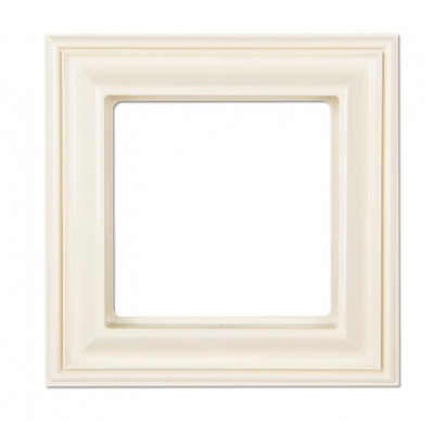 Рамка 1-пост; термопласт; слоновая кость; Eco Deco, EPD481