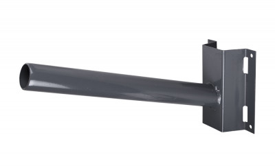 Кронштейн на столб для PSL D60*1.5-GR серый под бандажную ленту, 5028203