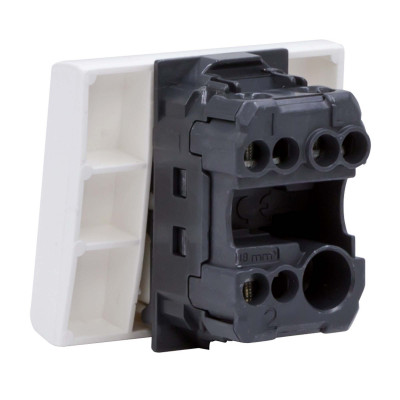 ДКС Переключатель на 2 направления, «Viva», 2 мод., белый, 45022