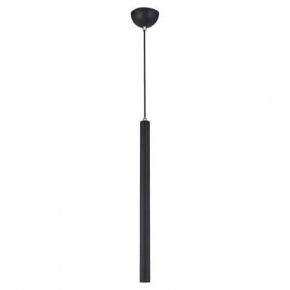 LUSSOLE CORNVILLE Подвесной светильник, цвет основания - черный, плафон - металл (цвет - черный), 1x3W LED, LSP-8109