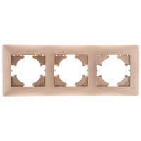 GUSI Bravo РАМКА 3-местная, Цвет : шампань., С1030-027