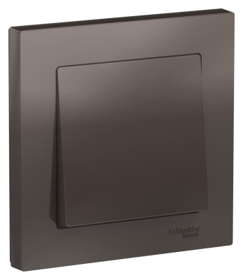 ATN000612 - ATLASDESIGN 1-клавишный ВЫКЛЮЧАТЕЛЬ, сх.1, 10АХ, в сборе, МОККО, Systeme Electric