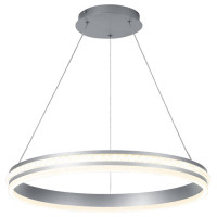 Светильник светодиодный 60W, 4200Lm, 4000K, IP20, серебро AL5888 SHINING RING, Feron 41697