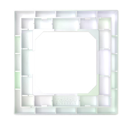 Рамка 1-м Pixel перламутр. TOKOV ELECTRIC TKE-PX-RM1-C04
