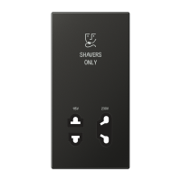 накладка бритвенной розетки антрацит, SOAN7522PL