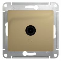 GLOSSA TV РОЗЕТКА оконечная 1DB, механизм, ТИТАН GLOSSA TV РОЗЕТКА оконечная 1DB, механизм, ТИТАН