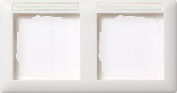 109203 Gira Рамка 2-я горизонтальная с полем для надписи