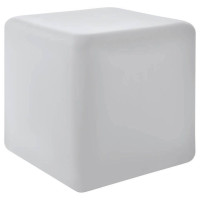 900295 Уличный напольный светильник BOTTONA, E27, 1X15W, IP65, L400, B400, H400, пластик, белый