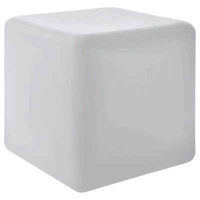 900295 Уличный напольный светильник BOTTONA, E27, 1X15W, IP65, L400, B400, H400, пластик, белый