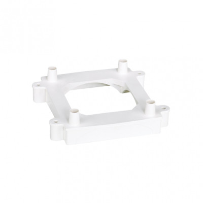 Simon Connect Белая Опора мини-башни ST400 под напольный канал 85x18мм, ST450-9