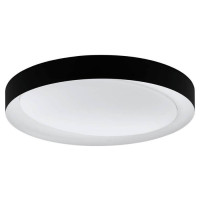 99783 Светильник потолочный LAURITO, LED 24W, 2160lm, ?490, сталь/пластик, черный/белый