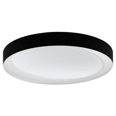 99783 Светильник потолочный LAURITO, LED 24W, 2160lm, ?490, сталь/пластик, черный/белый