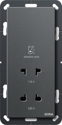 282028 Gira Розетка для электробритвы