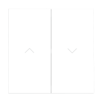 Клавиши для выключателя жалюзи, S70 (белый матовый), VLS002502