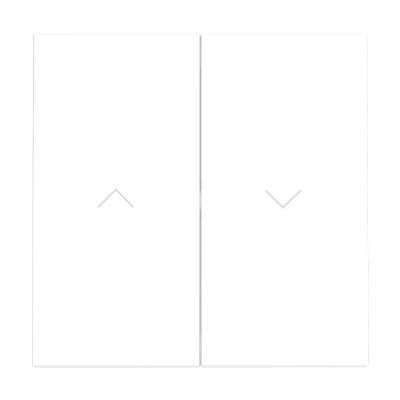 Клавиши для выключателя жалюзи, S70 (белый матовый), VLS002502