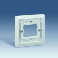 Simon Рамка 1-местная, скрытая проводка, S44A, серый, 4400610-035