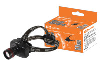 Фонарь «Налобный 7» аккумуляторный, 1Вт 1 светодиод, 0,6 Ач, фокус. TDM Electric, SQ0350-0046