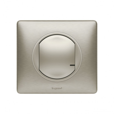 067773 - Celiane with NETATMO.Умный беспроводной выключатель 1-клавишный.Цвет Титан