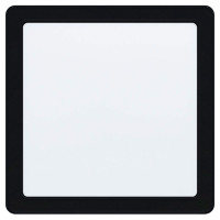 99189 Светодиод. встраив. светильник FUEVA 5, 16,5W (LED), 216х216, ET26, 2000lm, 4000K, сталь, черн