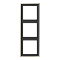 ES2983 - Рамка для вертикальной и горизонтальной установки, 3 поста; металл; нержавеющая сталь; Edelstahl, Jung ES2983 - Рамка для вертикальной и горизонтальной установки, 3 поста; металл; нержавеющая сталь; Edelstahl, Jung