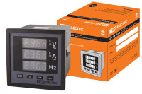 Цифровой многовеличинный прибор ЦП-АВЧ72х3-0,5-Р (однофазный) (0-50кА, 0-320кВ, 40-70Гц) TDM Electric, SQ1102-0531 Цифровой многовеличинный прибор ЦП-АВЧ72х3-0,5-Р (однофазный) (0-50кА, 0-320кВ, 40-70Гц) TDM Electric, SQ1102-0531