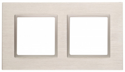 ЭРА 14-5202-04 Elegance Шампань/шамп Металл Рамка 2-ая