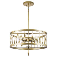 Lightstar 725143 (MX21052-4A) Люстра FIRENZE 4х40W E14 ЗОЛОТО (в комплекте)