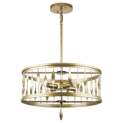 Lightstar 725143 (MX21052-4A) Люстра FIRENZE 4х40W E14 ЗОЛОТО (в комплекте)