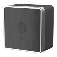 Werkel W5050204/ Вывод кабеля Gallant (графит рифленый), a051344