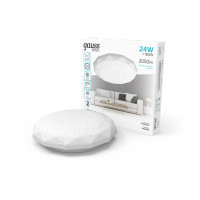 Светильник Gauss Basic Space Diamond НПС 24W 2050lm 4000K 220-240V IP20 340*75 LED 1/20, 995439224