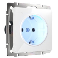 Werkel W1171401/ Розетка с подсветкой (белый), a051125