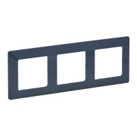 Legrand Valena LIFE.Рамка "Лазурь".3-постовая универсальная, 754093 Legrand Valena LIFE.Рамка "Лазурь".3-постовая универсальная, 754093