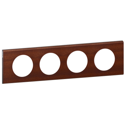 Legrand Рамка - Программа Celiane - 4 поста - Орех, 069224