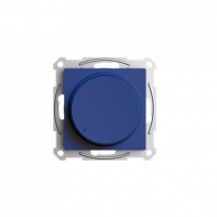 ATN001123 - ATLASDESIGN СВЕТОРЕГУЛЯТОР (диммер) поворотно-нажимной, LED, RC, 400Вт, механизм, АКВАМАРИН, Systeme Electric