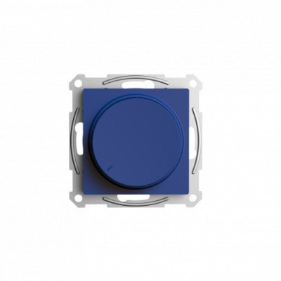 ATN001123 - ATLASDESIGN СВЕТОРЕГУЛЯТОР (диммер) поворотно-нажимной, LED, RC, 400Вт, механизм, АКВАМАРИН, Systeme Electric