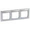 770153 - Рамка 3 поста - Legrand Valena - алюминий, Legrand