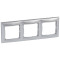 770153 - Рамка 3 поста - Legrand Valena - алюминий, Legrand