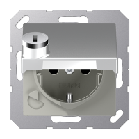 SCHUKO® розетка с замком, A1520BFKLSLAL